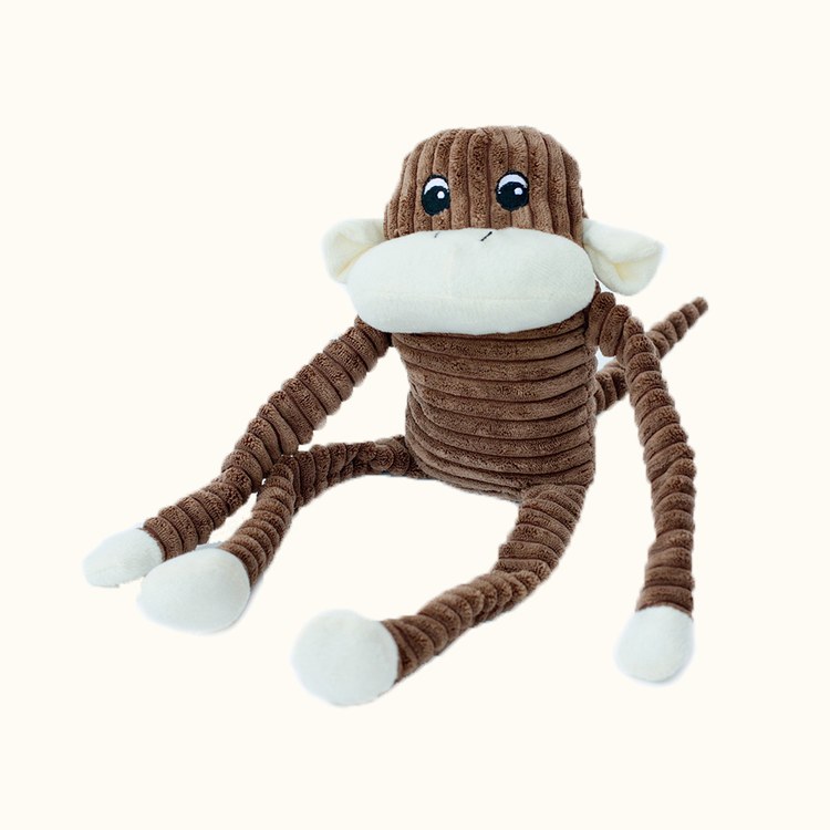ZippyPaws 大棕猴 寵物玩具 (有聲玩具|狗狗玩具)