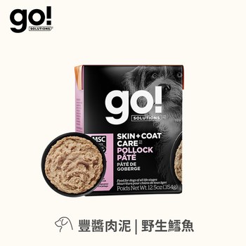 go! 野生鱈魚 豐醬系列 狗鮮食利樂餐包 (狗罐|主食罐)
