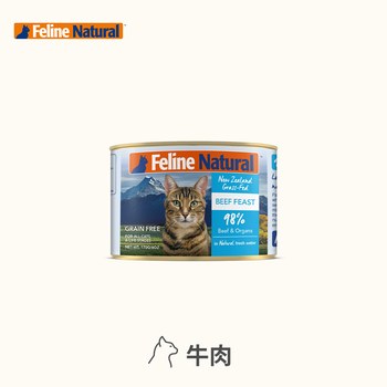 【貓咪】K9 主食罐 170克24罐/箱牛肉 | 全貓