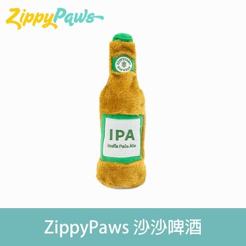 ZippyPaws 沙沙啤酒 寵物玩具(狗玩具|有聲玩具)