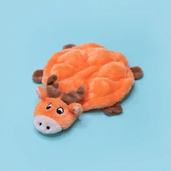 ZippyPaws 扁扁懶駝鹿 寵物玩具(狗玩具|有聲玩具)