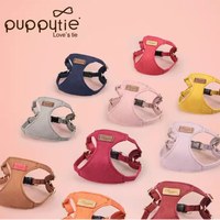 puppytie 胸背+牽繩組 純色系列 珊瑚粉 (防止暴衝|穿戴舒適)