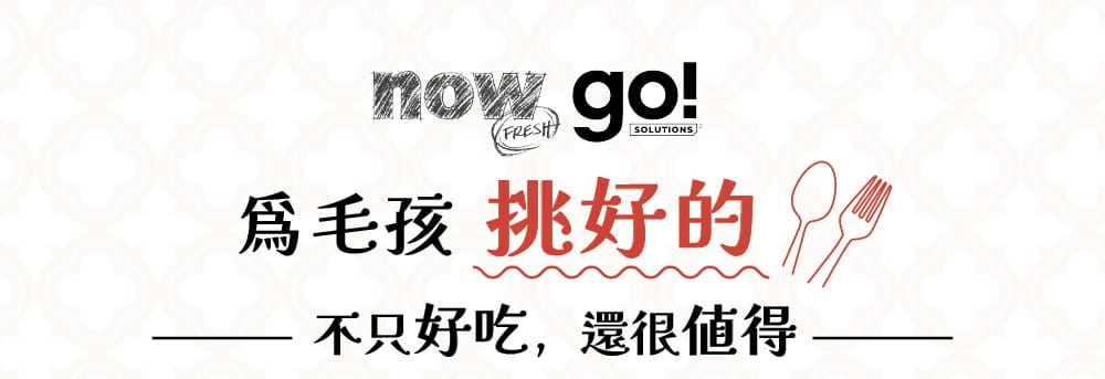 go now 貓狗飼料買大送小，餐包64折起